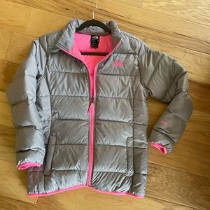 girls North face winter jacket